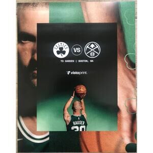 Boston Celtics v Denver Nuggets 1/7/26 Lineup Roster Poster ft. Sam Hauser